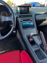 1991 Acura NSX in Sebring Silver over Black