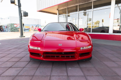 1991 Acura NSX in Formula Red over Black