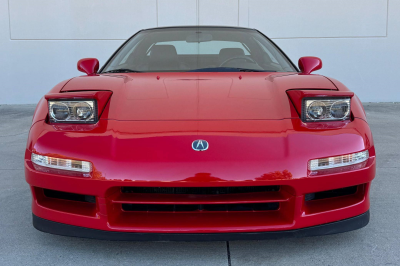 1991 Acura NSX in Formula Red over Black
