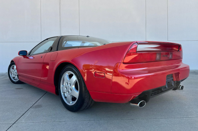 1991 Acura NSX in Formula Red over Black