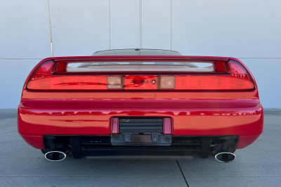 1991 Acura NSX in Formula Red over Black