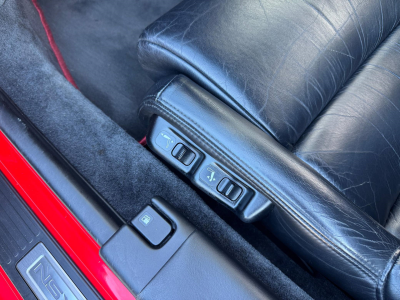 1991 Acura NSX in Formula Red over Black