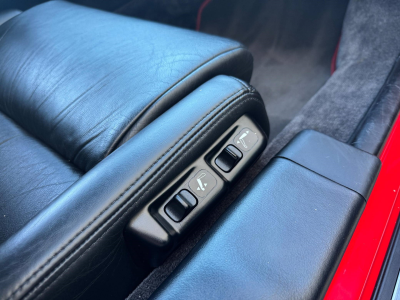 1991 Acura NSX in Formula Red over Black