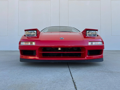 1991 Acura NSX in Formula Red over Black