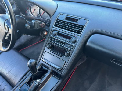1991 Acura NSX in Formula Red over Black