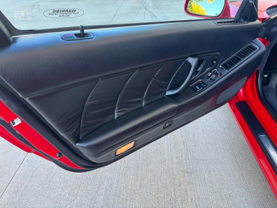 1991 Acura NSX in Formula Red over Black