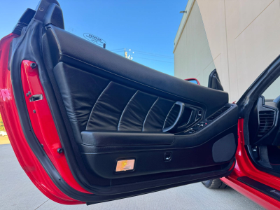 1991 Acura NSX in Formula Red over Black