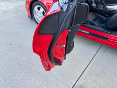 1991 Acura NSX in Formula Red over Black