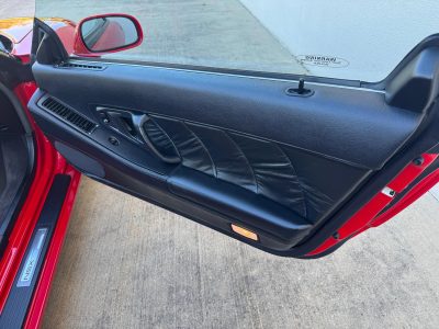 1991 Acura NSX in Formula Red over Black