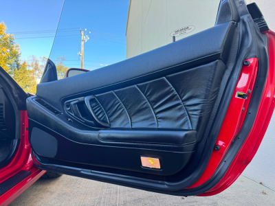 1991 Acura NSX in Formula Red over Black