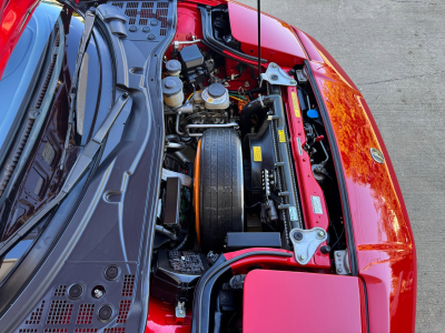 1991 Acura NSX in Formula Red over Black