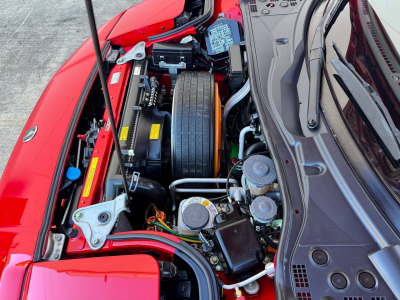 1991 Acura NSX in Formula Red over Black