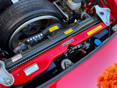1991 Acura NSX in Formula Red over Black