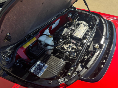 1991 Acura NSX in Formula Red over Black