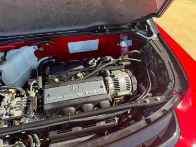 1991 Acura NSX in Formula Red over Black