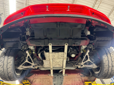1991 Acura NSX in Formula Red over Black