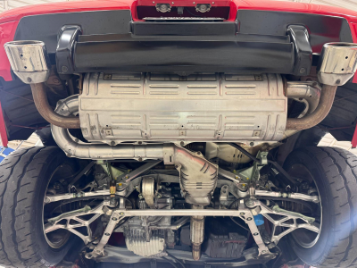 1991 Acura NSX in Formula Red over Black