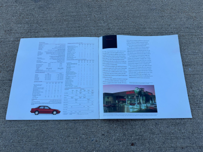 1991 Acura NSX in Formula Red over Black