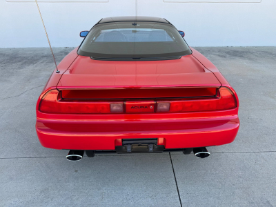 1991 Acura NSX in Formula Red over Black