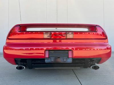 1991 Acura NSX in Formula Red over Black