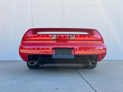 1991 Acura NSX in Formula Red over Black