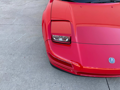 1991 Acura NSX in Formula Red over Black