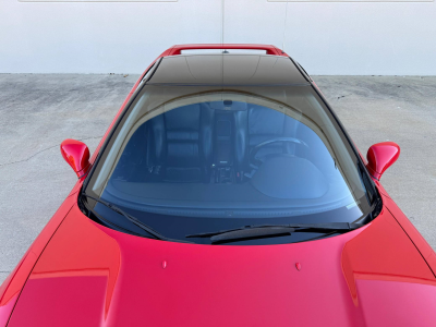 1991 Acura NSX in Formula Red over Black