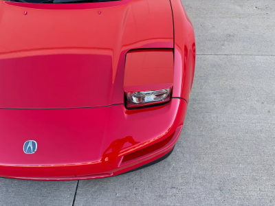 1991 Acura NSX in Formula Red over Black