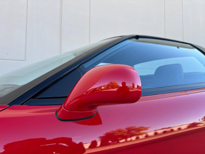 1991 Acura NSX in Formula Red over Black