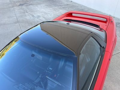 1991 Acura NSX in Formula Red over Black