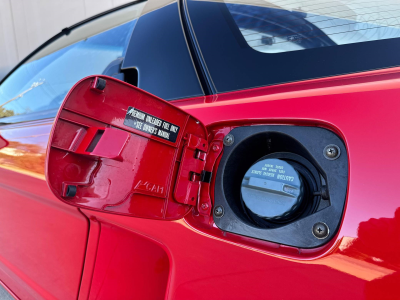 1991 Acura NSX in Formula Red over Black