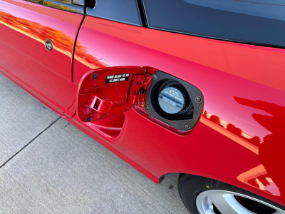 1991 Acura NSX in Formula Red over Black
