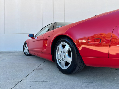 1991 Acura NSX in Formula Red over Black