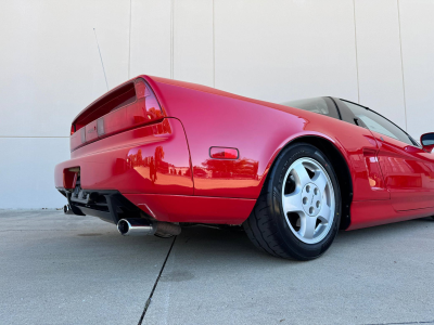 1991 Acura NSX in Formula Red over Black