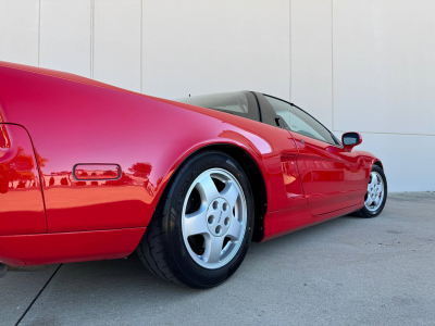 1991 Acura NSX in Formula Red over Black