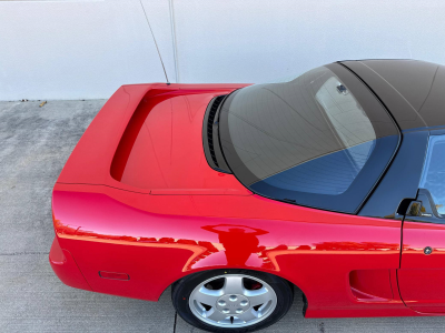 1991 Acura NSX in Formula Red over Black