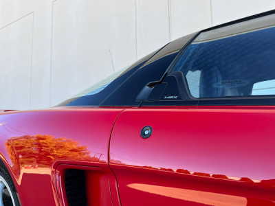1991 Acura NSX in Formula Red over Black