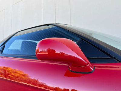 1991 Acura NSX in Formula Red over Black
