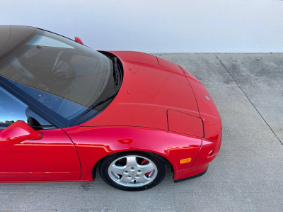 1991 Acura NSX in Formula Red over Black