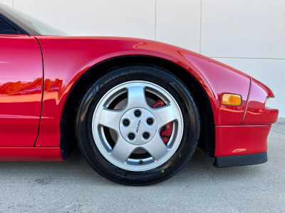 1991 Acura NSX in Formula Red over Black
