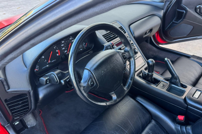 1991 Acura NSX in Formula Red over Black