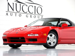 1991 Acura NSX in Formula Red over Ivory