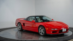 1991 Acura NSX in Formula Red over Ivory