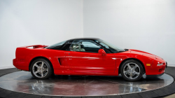 1991 Acura NSX in Formula Red over Ivory