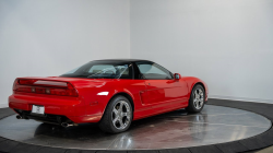 1991 Acura NSX in Formula Red over Ivory