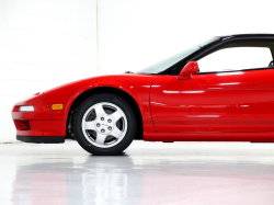 1991 Acura NSX in Formula Red over Ivory