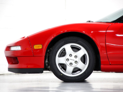 1991 Acura NSX in Formula Red over Ivory