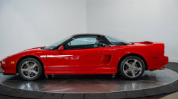 1991 Acura NSX in Formula Red over Ivory