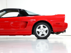 1991 Acura NSX in Formula Red over Ivory