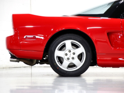 1991 Acura NSX in Formula Red over Ivory